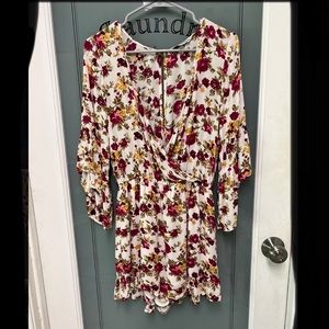 Small floral romper